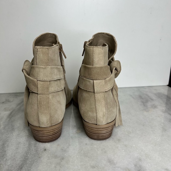 Guess Taupe Suede Ankle Booties - Picture 5 of 14